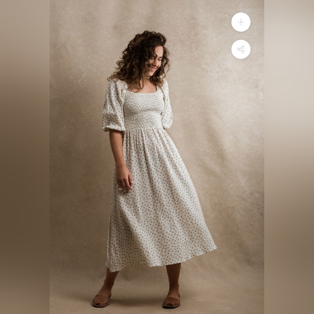 Neuflora Hartselle Dress In Blue Floral